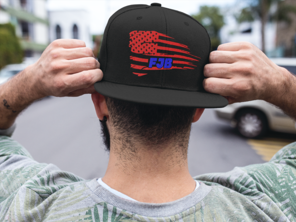 flag FJB trucker hat black Hooo2