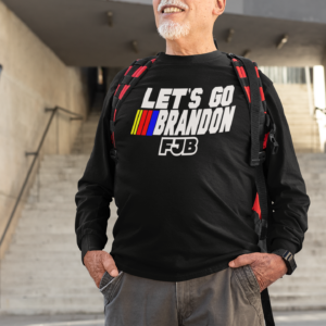 Let's Go Brandon Long sleeve tshirt black